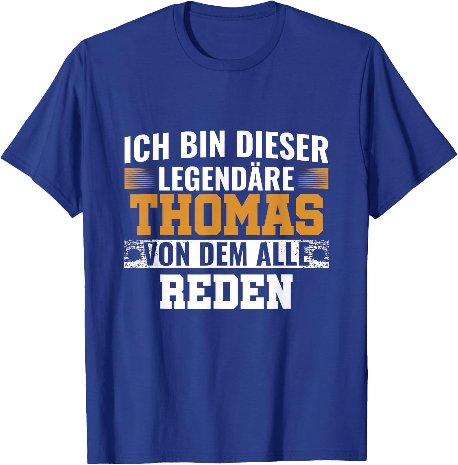 Name Ich Bin Dieser Legendäre Thomas T-Shirt - T-Shirt | Royal