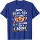 Mon Beau-Fils Comme le Café – Gift Humour Coffee , Black, S T-Shirt - T-Shirt | Royal