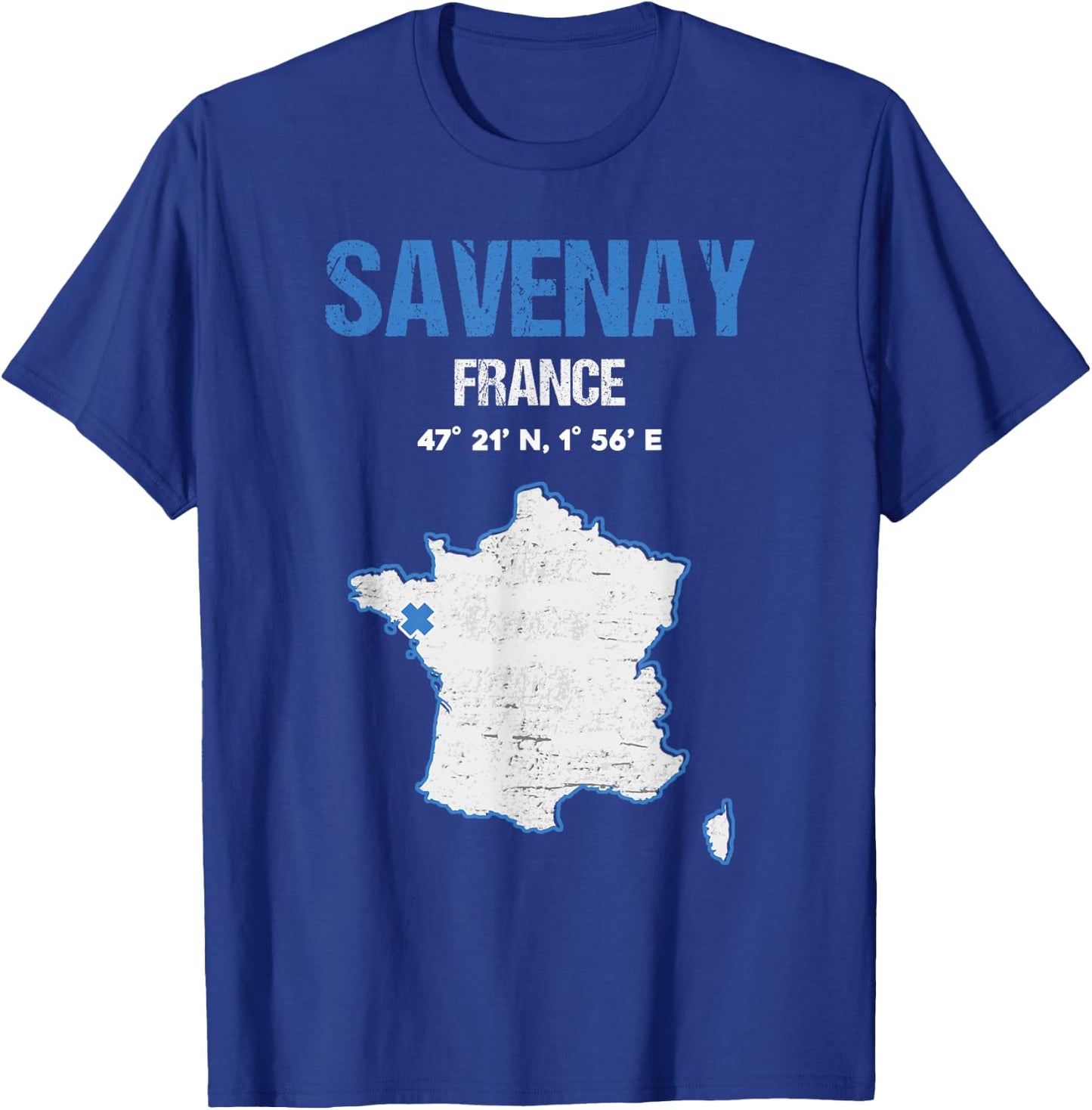 Savenay France Ville T-Shirt - T-Shirt | Royal