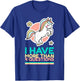 I Have More Than Four Questions Unicorn Passover Kids T-Shirt - T-Shirt | Royal
