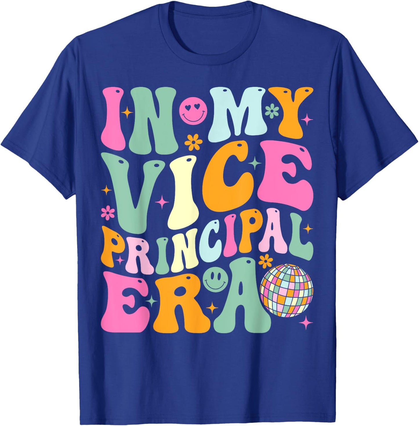 In My Vice Principal Era Back to School Vice Principal T-Shirt - T-Shirt | Royal