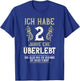 2 Jahre Verheiratet Baumwollhochzeit Ehemann 2 Hochzeitstag T-Shirt - T-Shirt | Royal