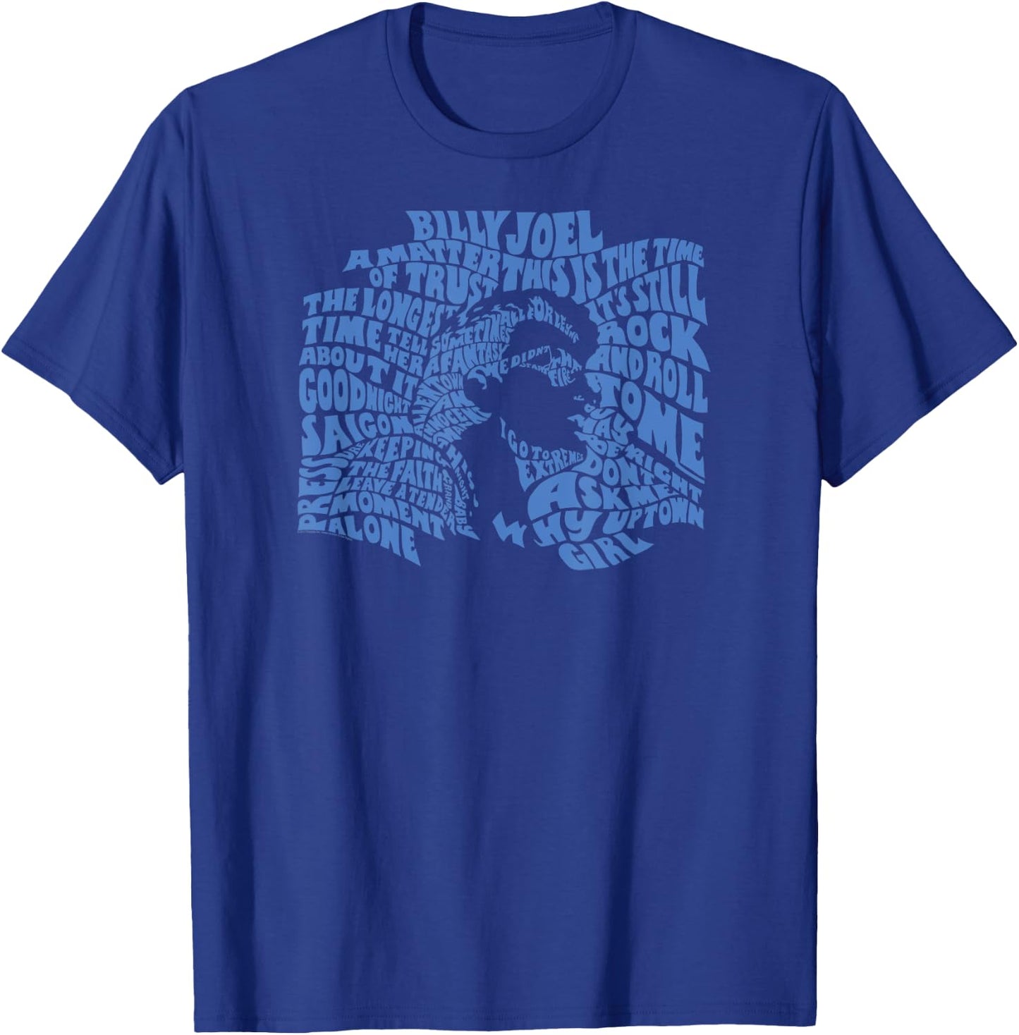 Billy Joel - All The Songs T-Shirt - T-Shirt | Royal