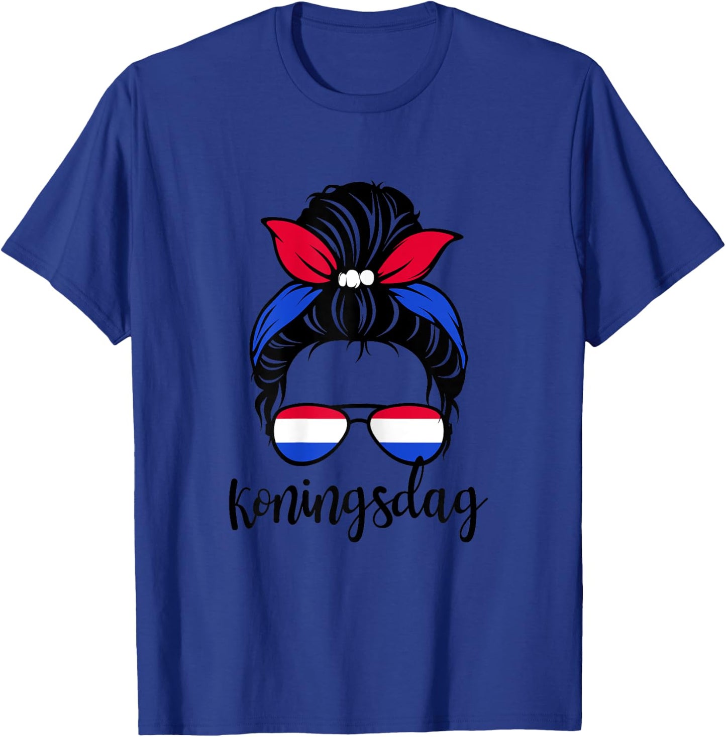 Koningsdag Niederlande Cute Girl Mom Kings Day Amsterdam T-Shirt - T-Shirt | Royal