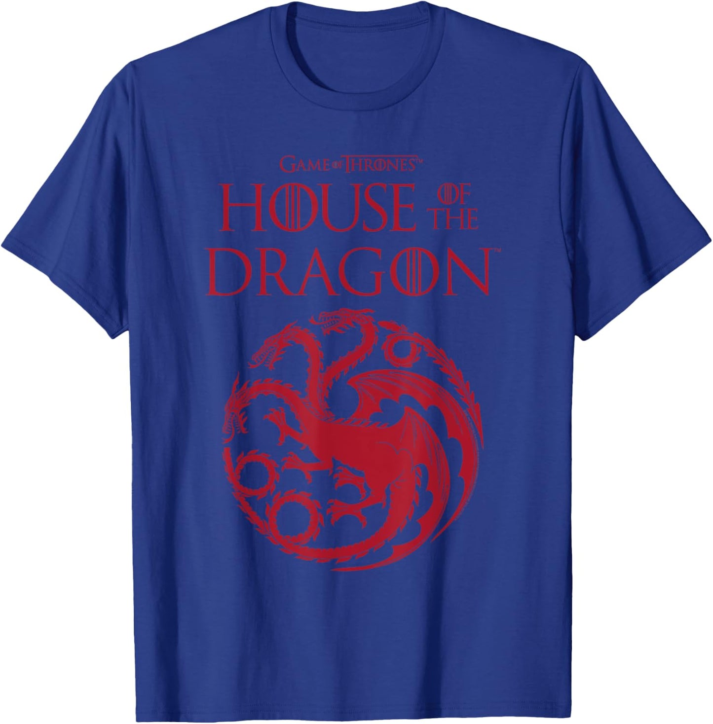 House of The Dragon Targaryen Crest Logo T-Shirt - T-Shirt | Royal