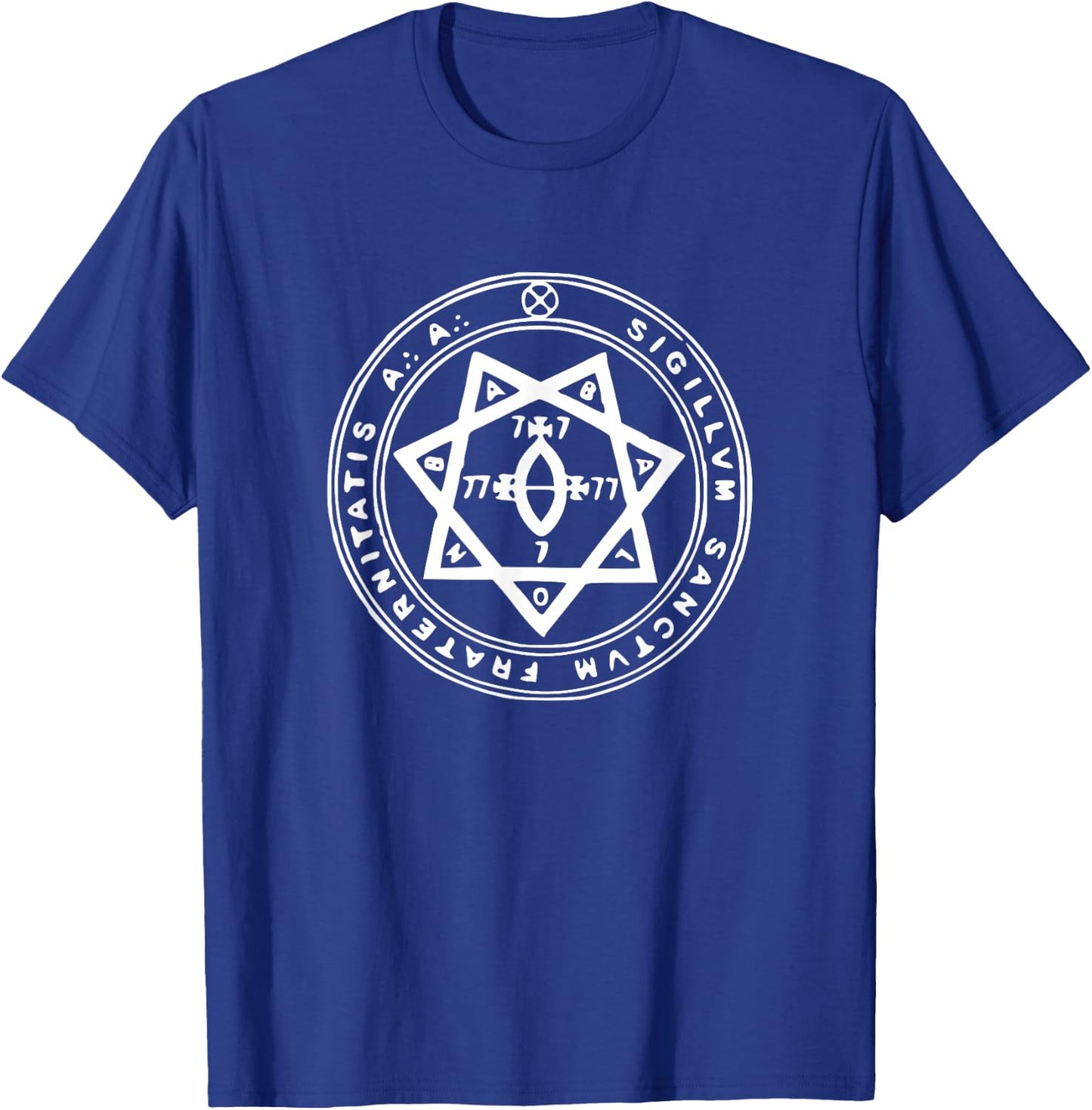 Seal of A. A. Astrum Argentum Symbol Magic Order Occult T-Shirt - T-Shirt | Royal