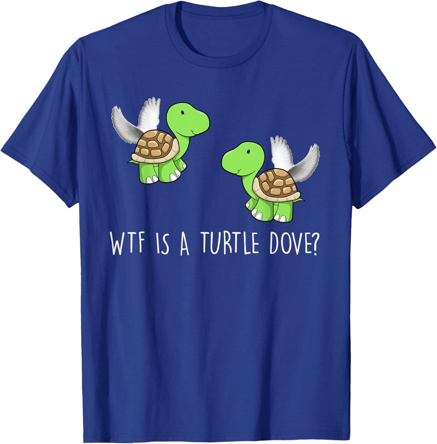 Funny Turtle T Shirt-Turtle Dove Men T-Shirt - T-Shirt | Royal