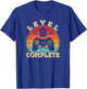 9th Wedding Anniversary - 9 Years Married - Level 9 Complete T-Shirt - T-Shirt | Royal