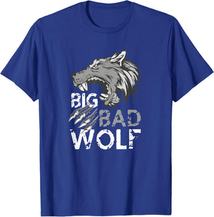Big Bad Wolf Claw Marks T-Shirt - T-Shirt | Royal