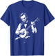 Abraham Lincoln Playing Banjo Retro Vintage Abe Lincoln T-Shirt - T-Shirt | Royal