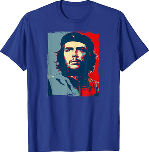 Revolution Ernesto Che Guevara Guerrilla Fighter Poster T-Shirt - T-Shirt | Royal