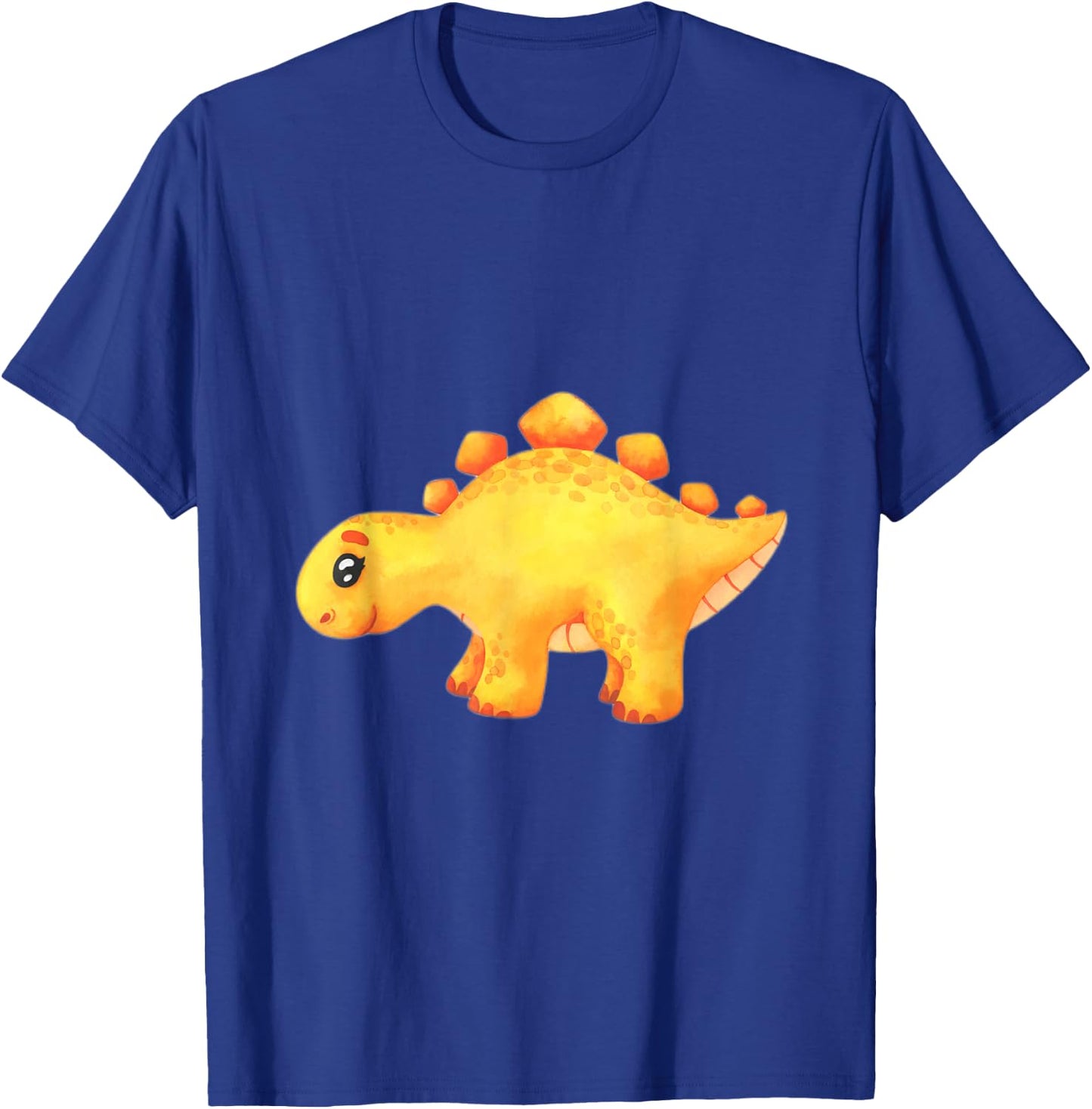 Cute Yellow stegosaurus T-Shirt - T-Shirt | Royal