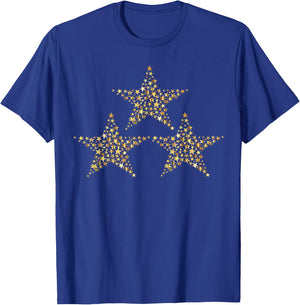 Golden Stars Golden Star , black T-Shirt - T-Shirt | Royal