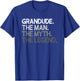 Grandude Design: The Man The Myth The Legend T-Shirt - T-Shirt | Royal