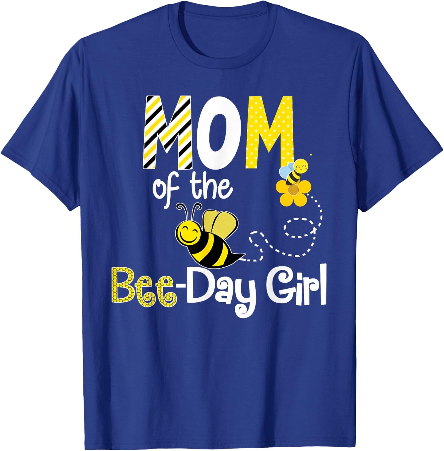 Bee Birthday Matching Shirt Hive Party Theme T-Shirt - T-Shirt | Royal