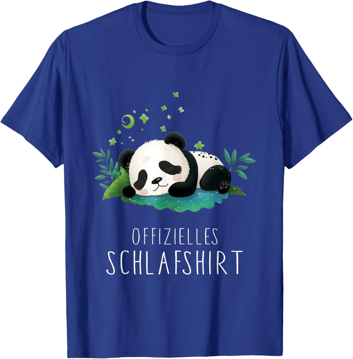 Official Otter Sleep Shirt - Panda , black T-Shirt - T-Shirt | Royal
