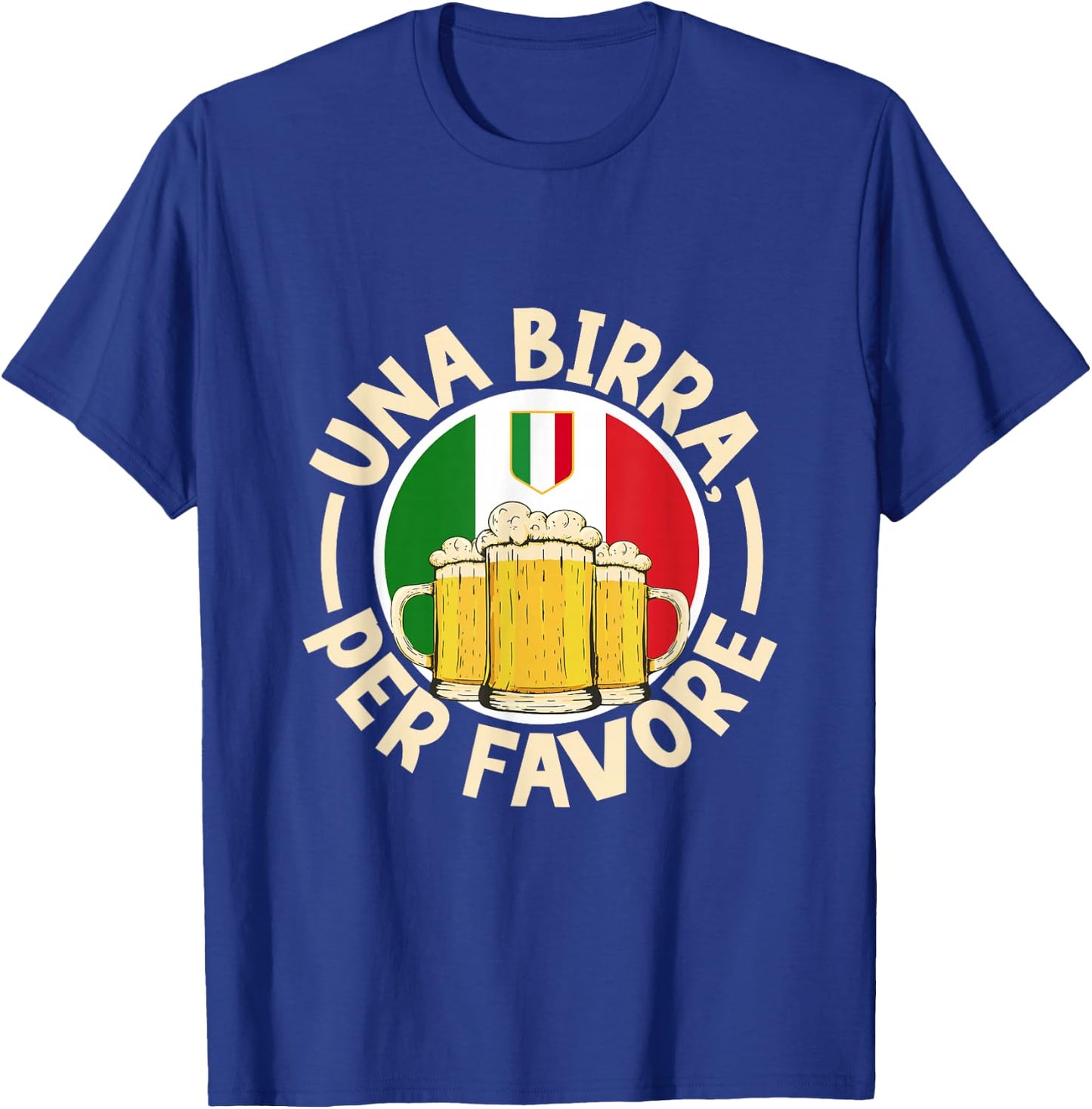 Una birra per favore - Italien T-Shirt - T-Shirt | Royal