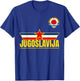 Jugoslavija Zastava Zvezda Yugoslavia Flag Yugoslavian T-Shirt - T-Shirt | Royal