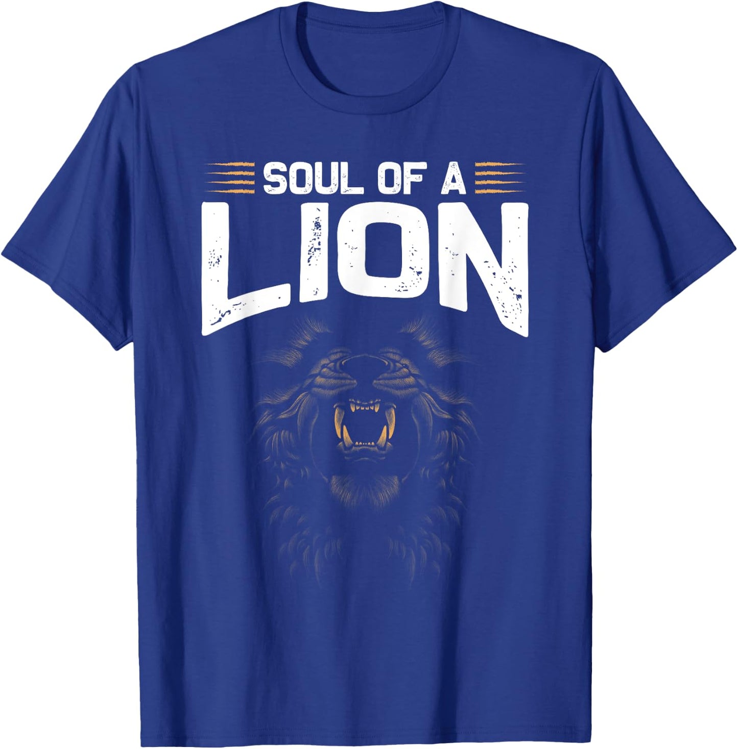 Soul Of A Lion T-Shirt - T-Shirt | Royal