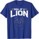 Soul Of A Lion T-Shirt - T-Shirt | Royal