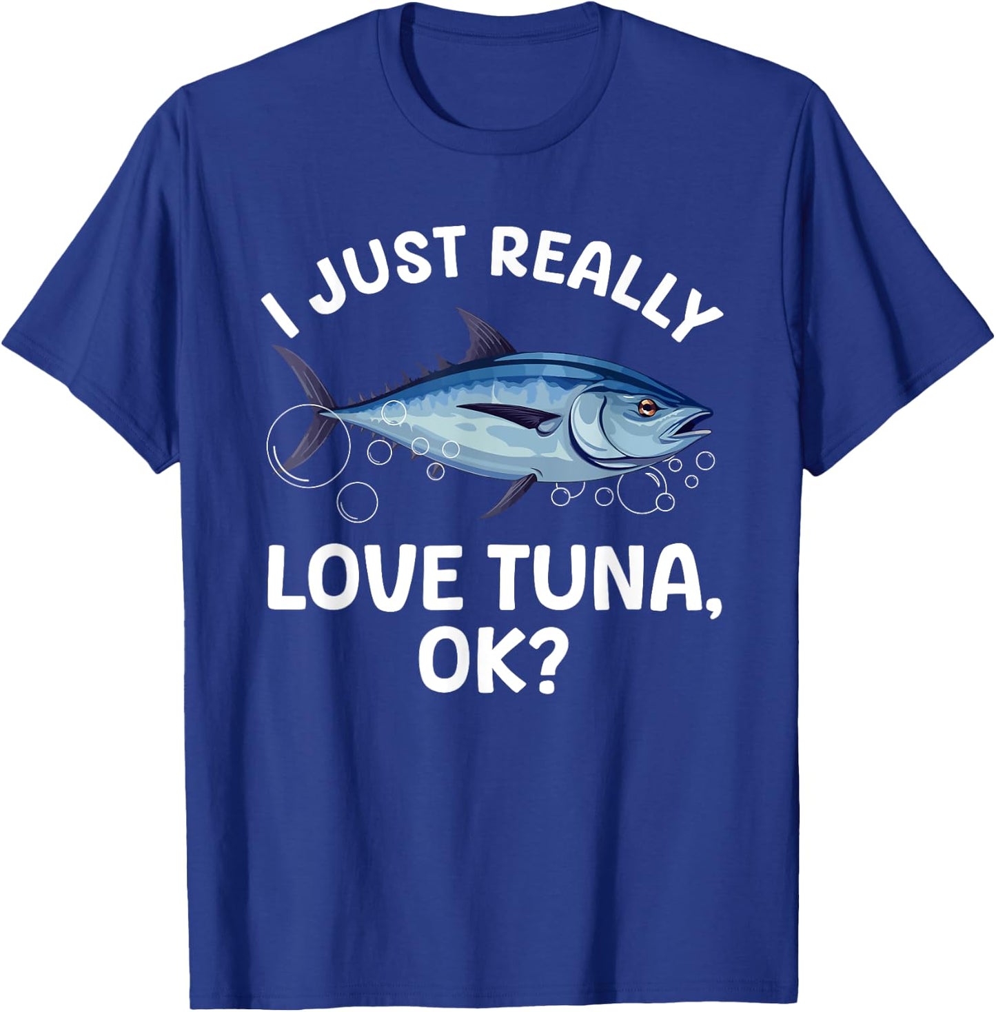 Cool Tuna Fishing Art Women Deep Sea Tuna Fishing T-Shirt - T-Shirt | Royal