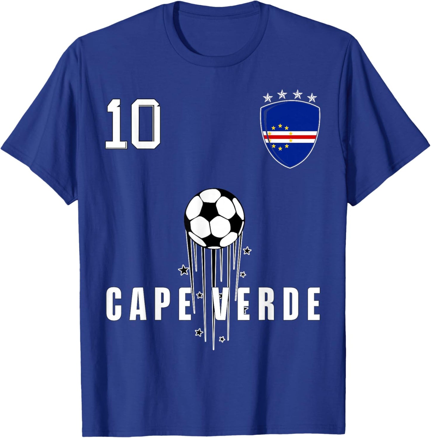 Cape Verde Flag Cape Verder Pride Lovers T-Shirt - T-Shirt | Royal