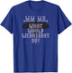 Wednesday What Would Wednesday Do Raven Silhouette Logo T-Shirt - T-Shirt | Royal
