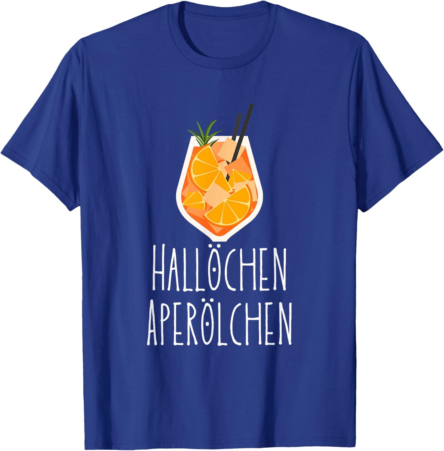 Hallöchen Aperölchen | Holy Aperollin Spritz Aperoly Aperoli , black T-Shirt - T-Shirt | Royal