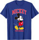 Disney Mickey And Friends Mickey Mouse '28 Football Style T-Shirt - T-Shirt | Royal