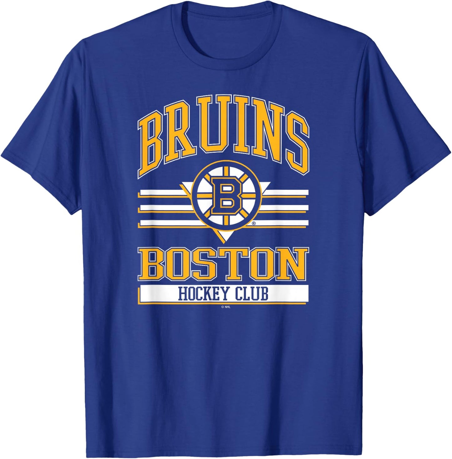 Boston Bruins Hockey Club Black Officially Licensed T-Shirt - T-Shirt | Royal