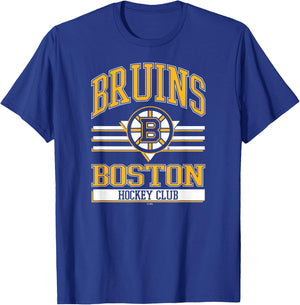 Boston Bruins Hockey Club Black Officially Licensed T-Shirt - T-Shirt | Royal