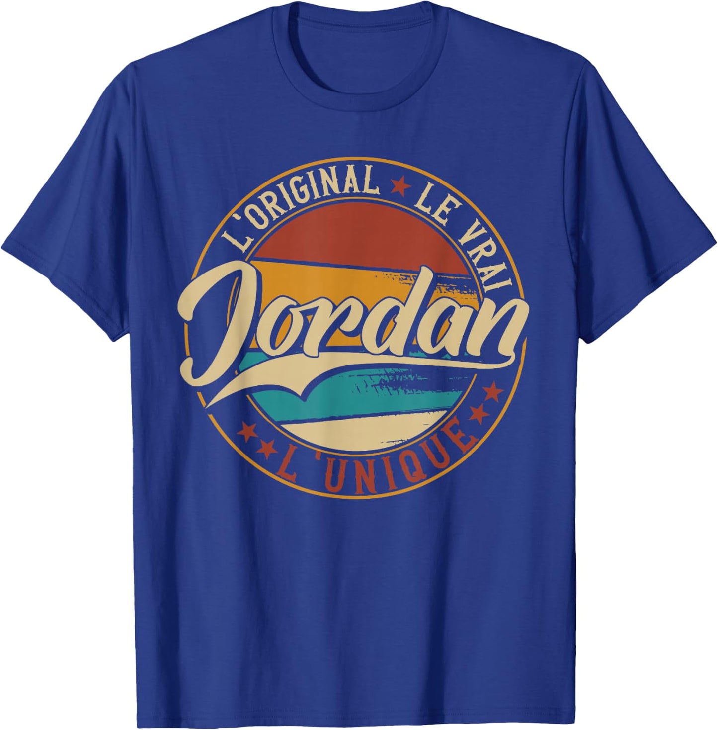 Jordan The Original The True The Unique & Boys , Black, S T-Shirt - T-Shirt | Royal