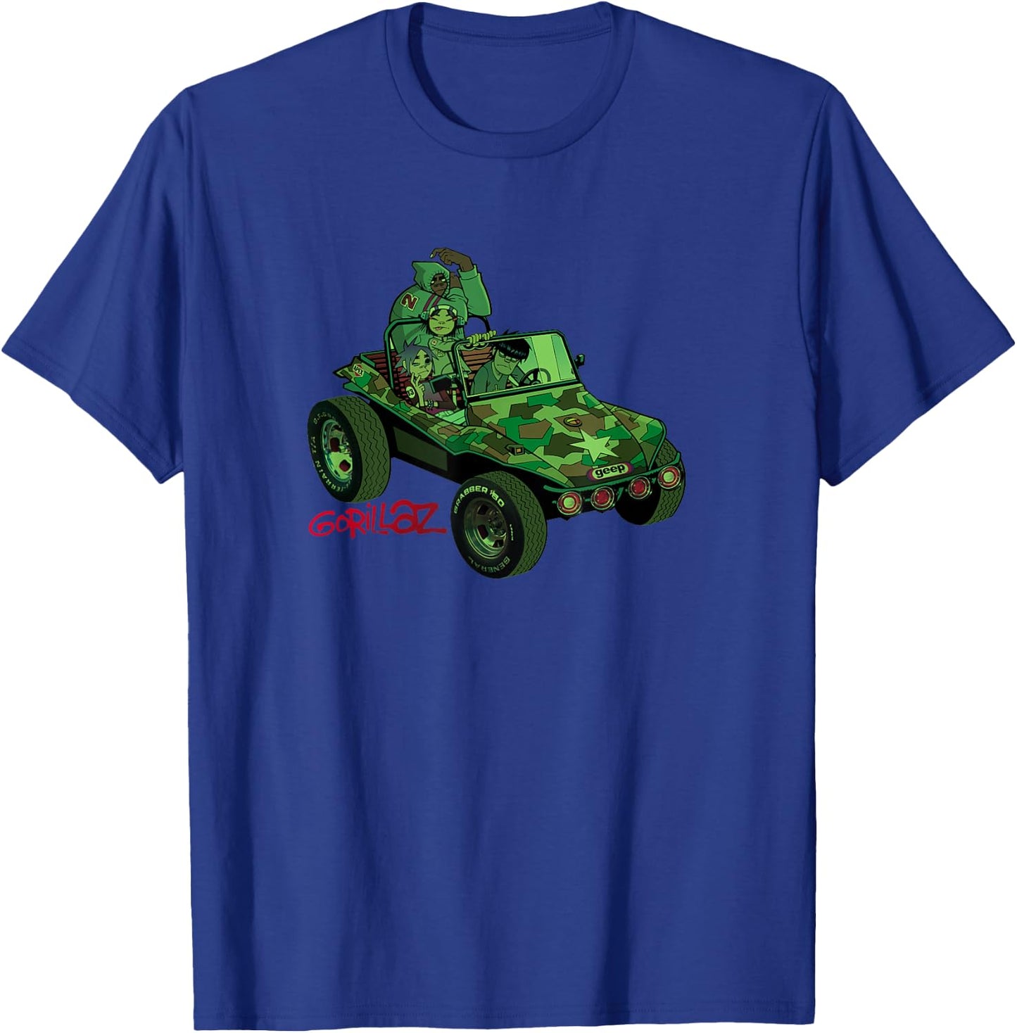Gorillaz Geep Logo Reverse , black T-Shirt - T-Shirt | Royal
