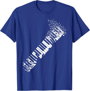 Keyboard piano design Women Kids T-Shirt - T-Shirt | Royal