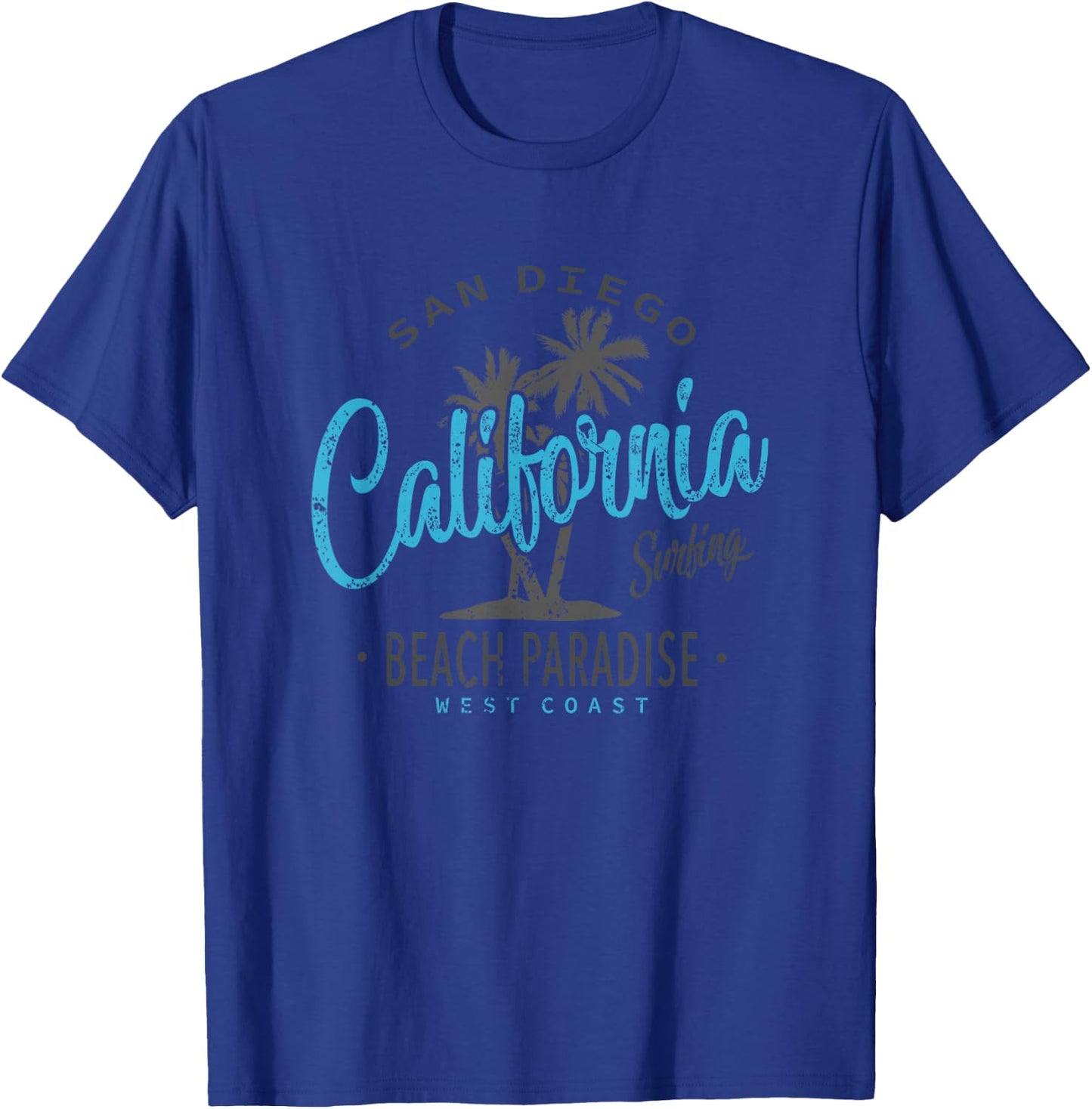 California San Diego T-Shirt - T-Shirt | Royal