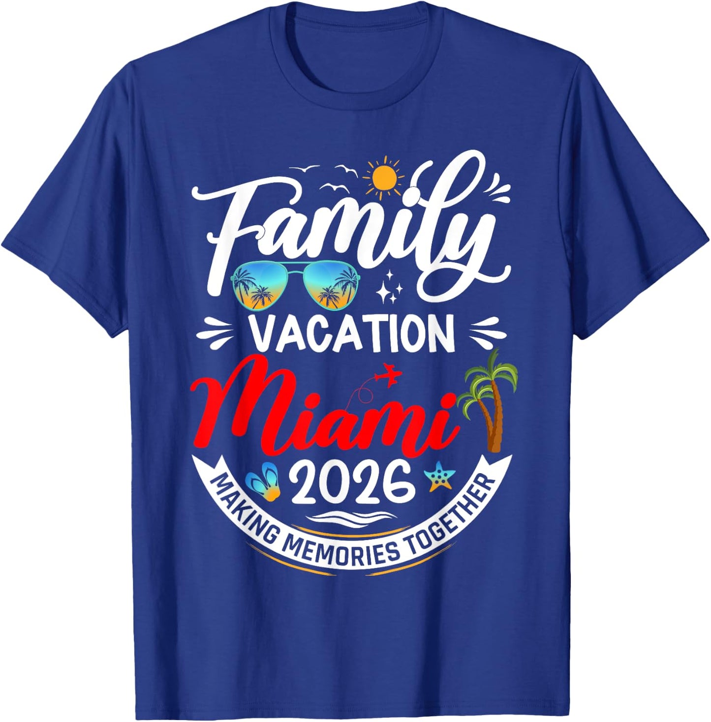 Vacation 2026 T-Shirt - T-Shirt | Royal