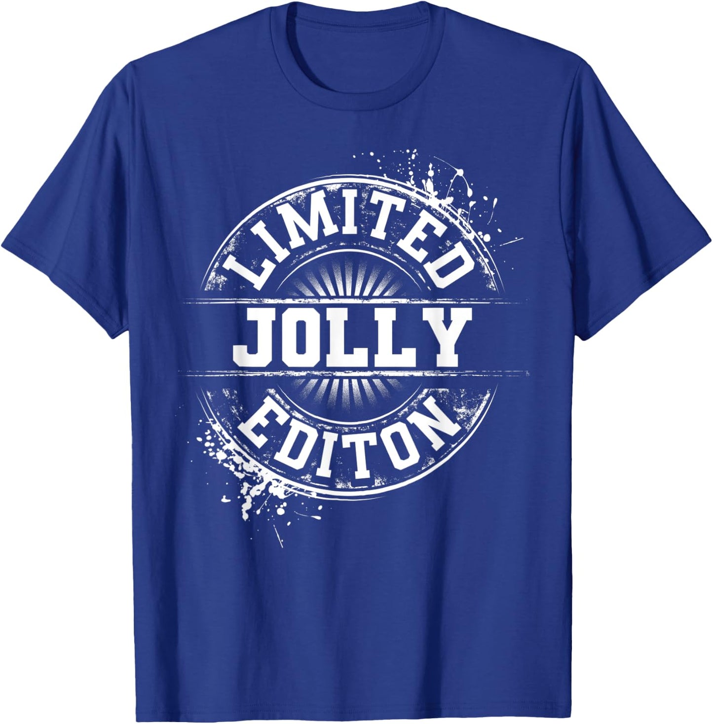 JOLLY Funny Surname Family Tree Birthday Reunion Gift T-Shirt - T-Shirt | Royal