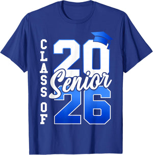 Class of 2026 Senior 2026 Graduation Student Kids Graduate T-Shirt - T-Shirt | Royal