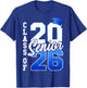 Class of 2026 Senior 2026 Graduation Student Kids Graduate T-Shirt - T-Shirt | Royal