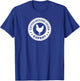 Backyard Chicken Expert | Chicken Farmer T-Shirt - T-Shirt | Royal