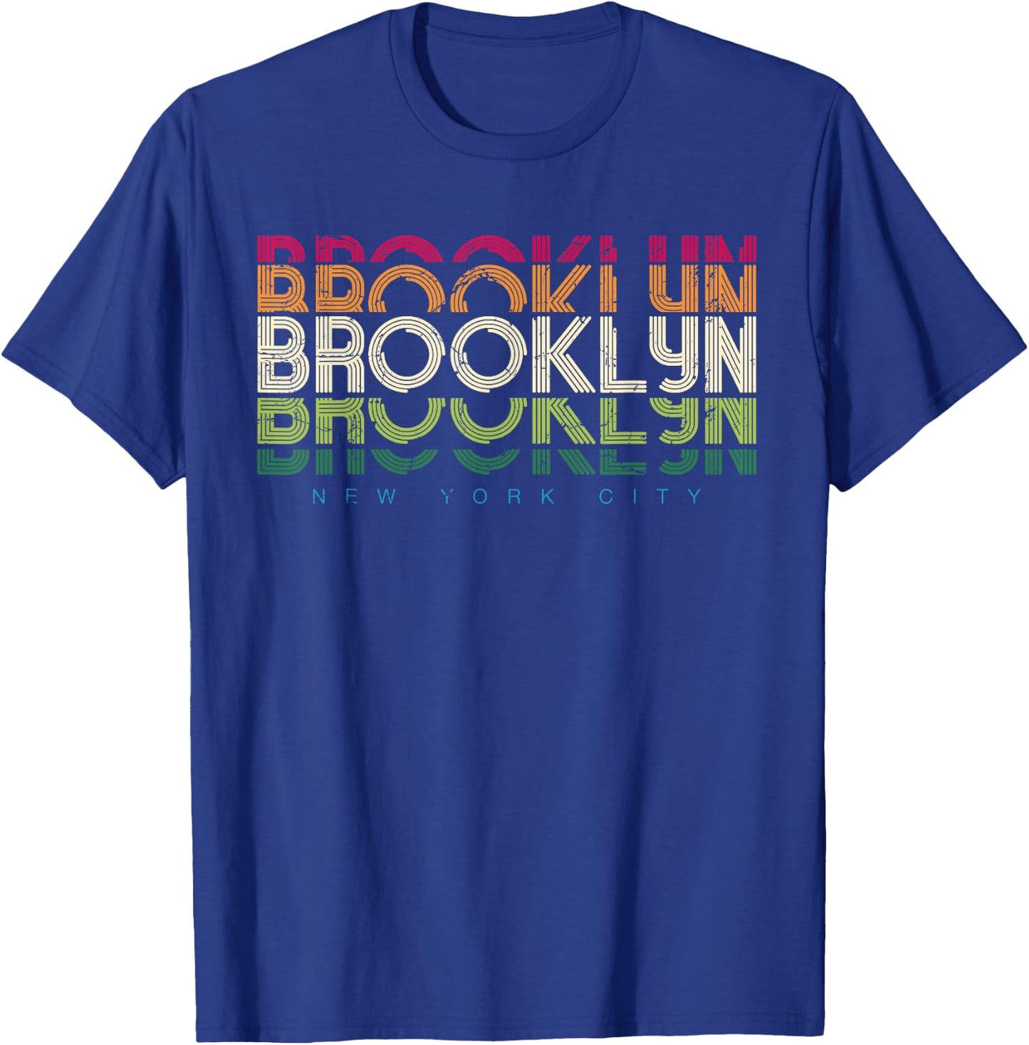 Brooklyn New York City shirt, Vintage Brooklyn Graphic T-Shirt - T-Shirt | Royal