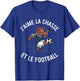 Boar Football Player, Humor, Hunting & Football , Black, S T-Shirt - T-Shirt | Royal