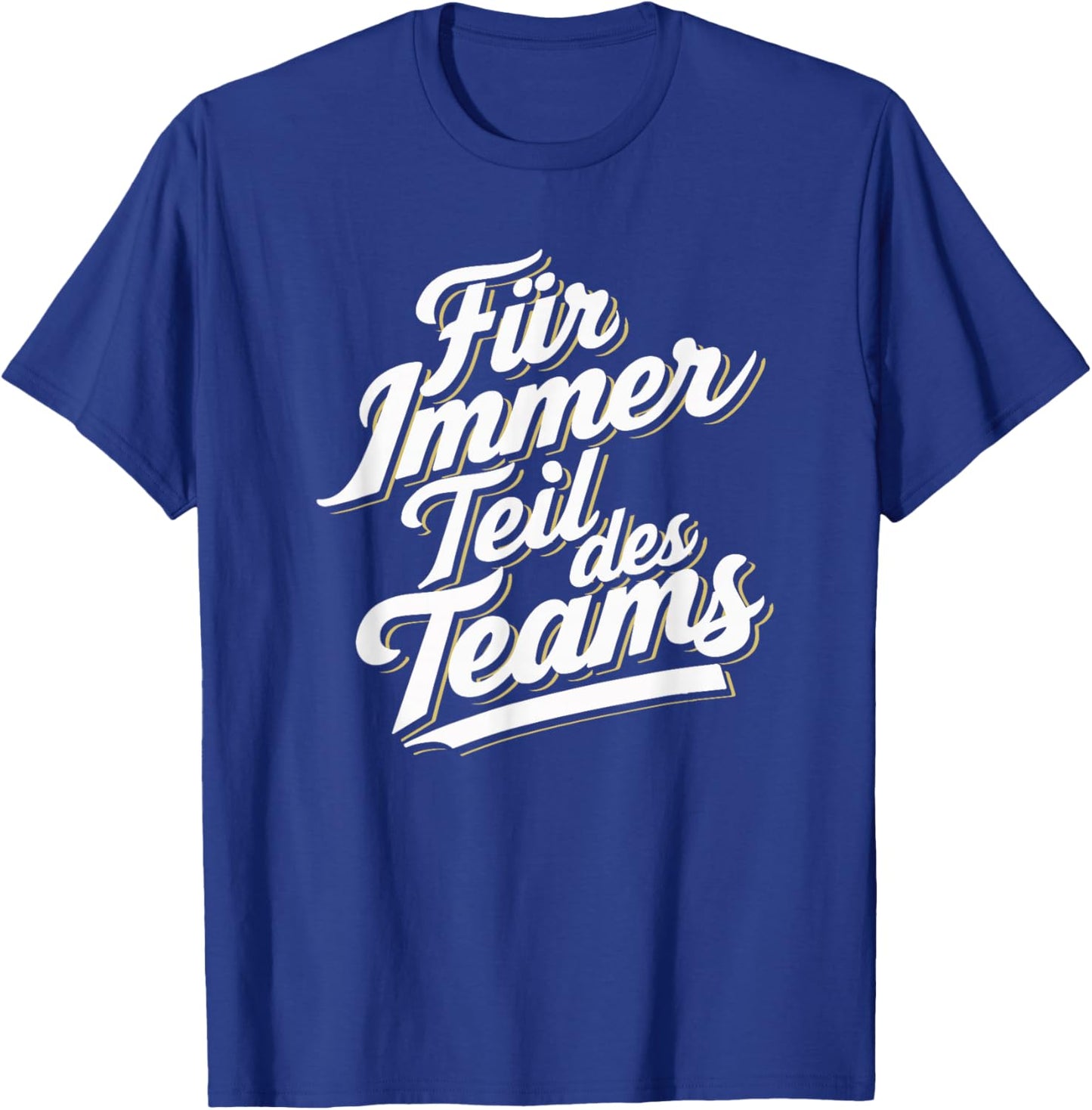 Für Immer Teil - Trainer Abschied Ruhestand Danke Fußball T-Shirt - T-Shirt | Royal