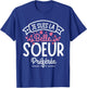 Gift Belle Soeur humour woman Perfect Step-Sister , Black, S T-Shirt - T-Shirt | Royal