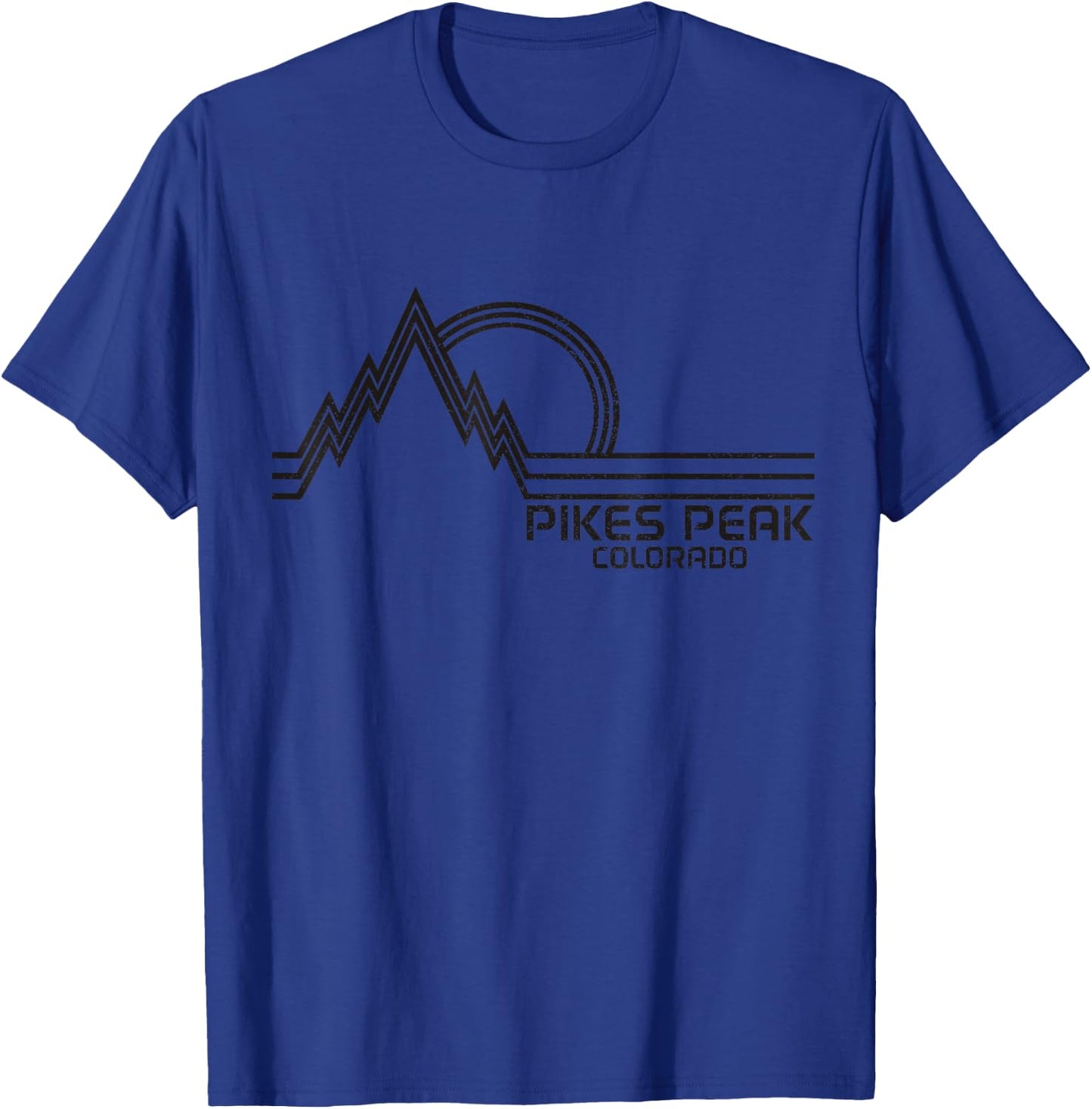 Souvenir Pikes Peak, Colorado T-Shirt - T-Shirt | Royal
