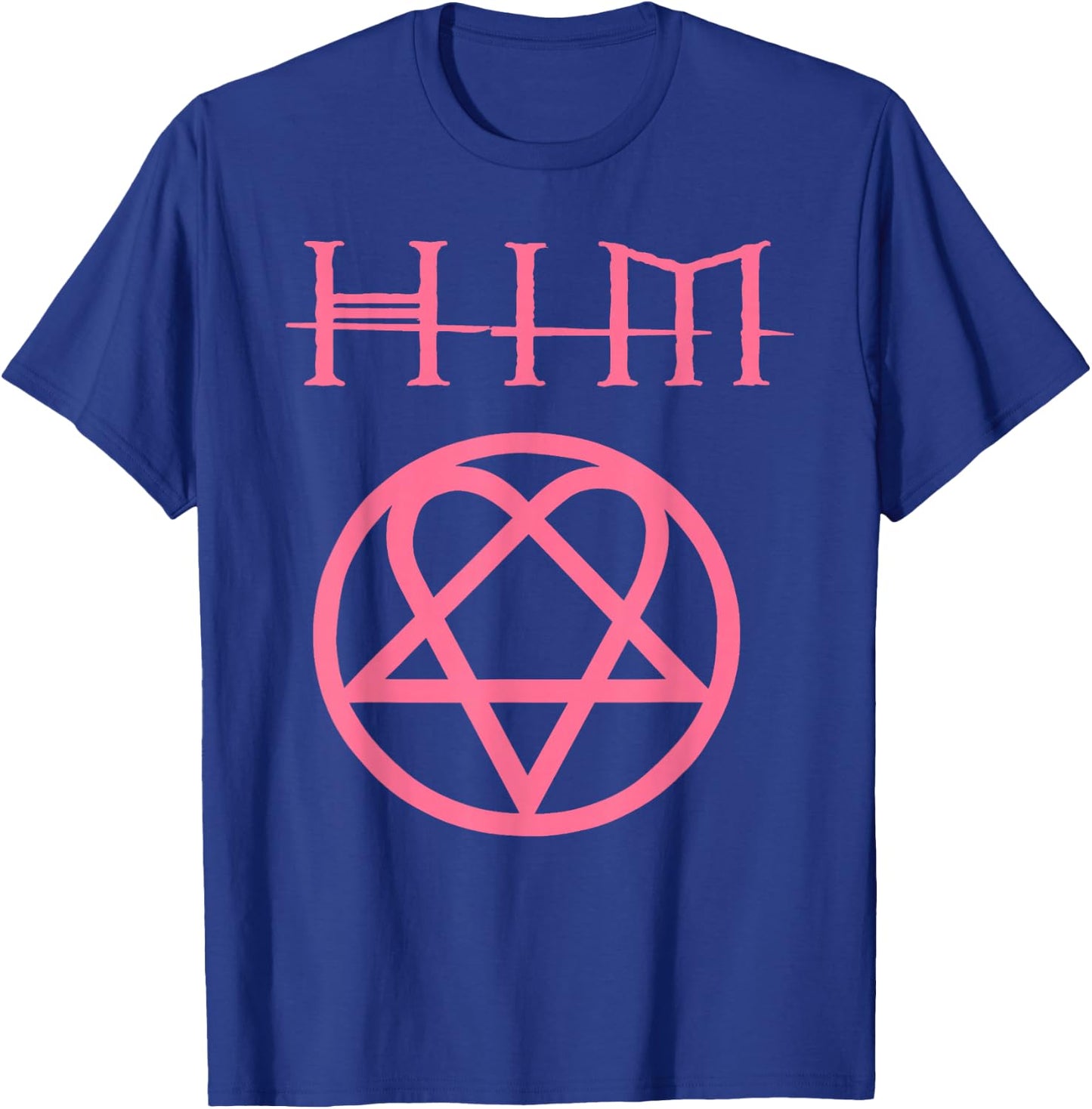Ville Valo - Pink HeartGram , black T-Shirt - T-Shirt | Royal
