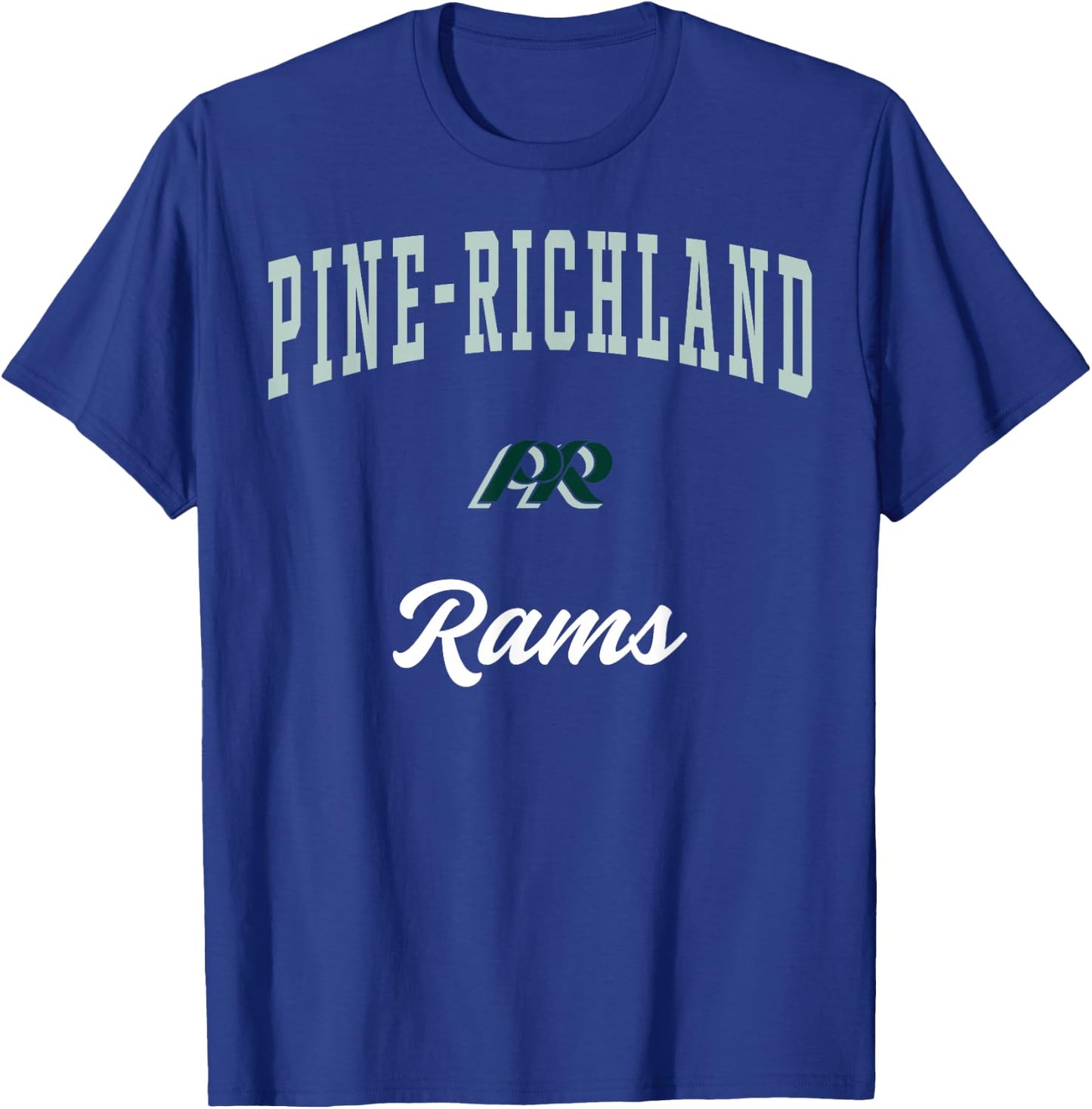 Pine-Richland High School Rams T-Shirt - T-Shirt | Royal