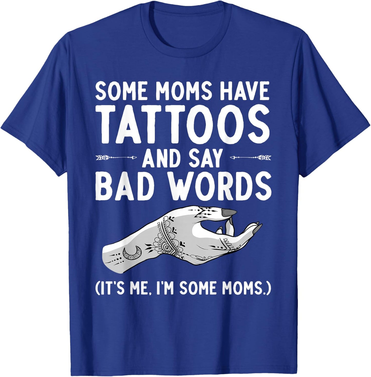 Funny Tattoo Lover Gift - Women's Tribal Tattoo Mom - Black, Small T-Shirt - T-Shirt | Royal