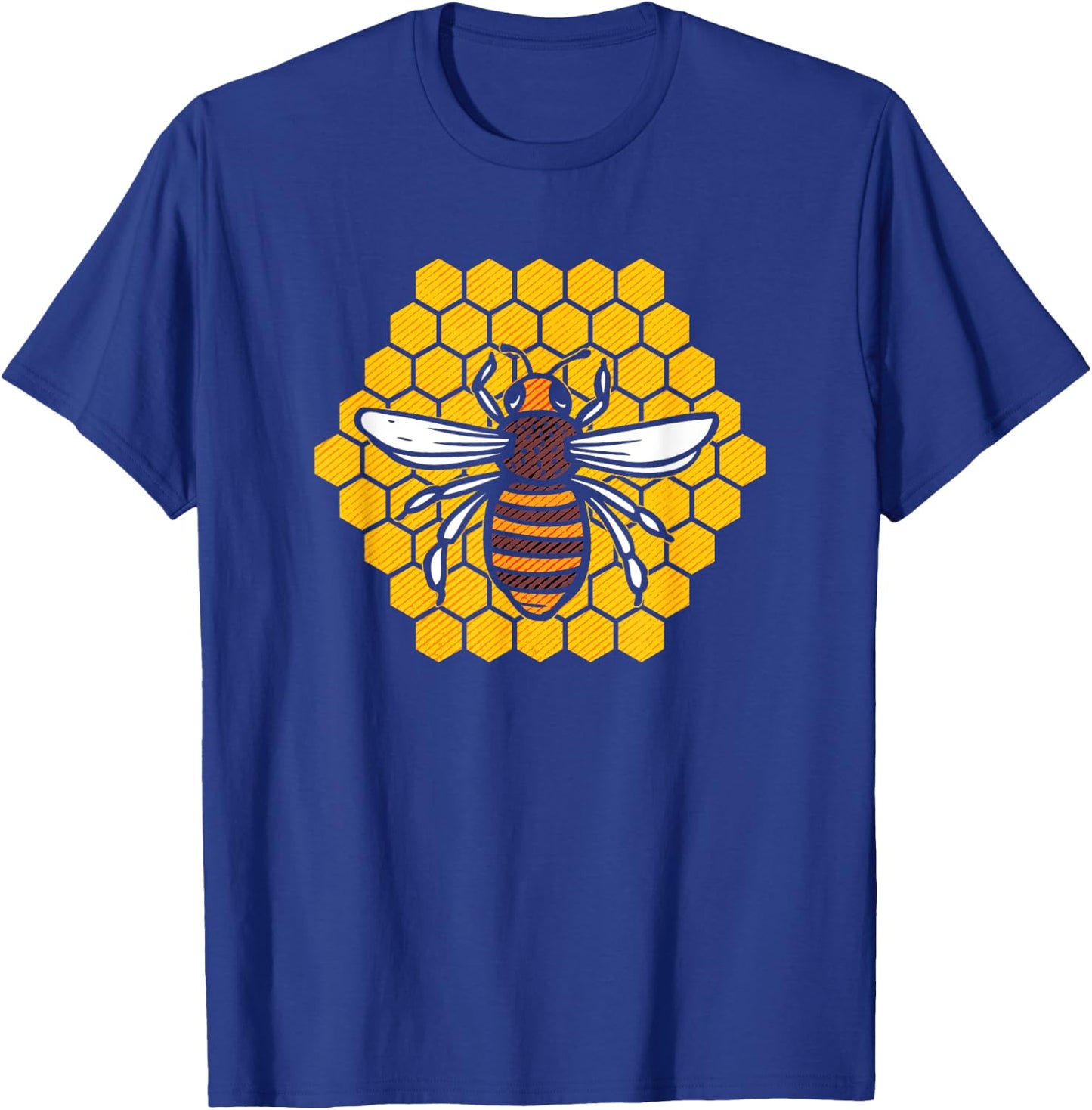 Bee Vintage Beekeeping Apiarist Beekeeper Men Women T-Shirt - T-Shirt | Royal