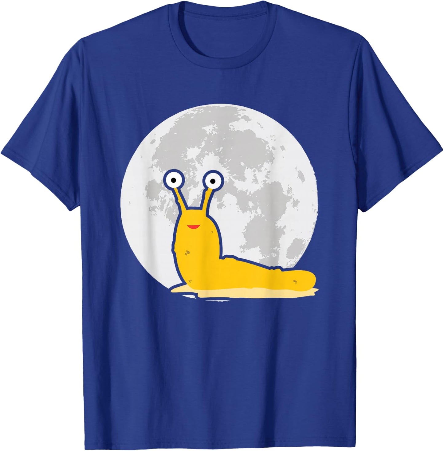 Moon Banana Slug Malacology T-Shirt - T-Shirt | Royal